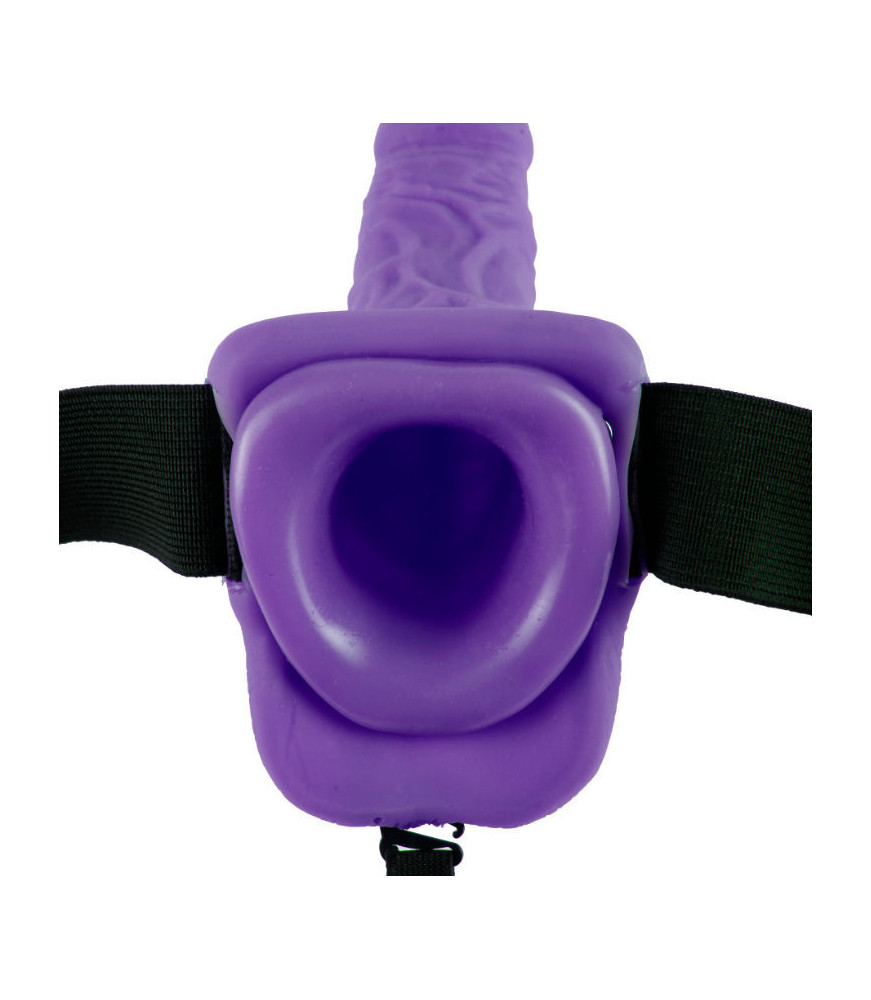 Gode ceinture vibrant 18,9 cm violet - Fetish Fantasy Series
