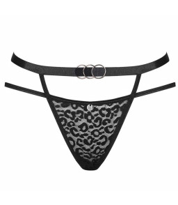 Culotte sensuelle à découpes avec motifs léopard Bagirela L/XL - Obsessive