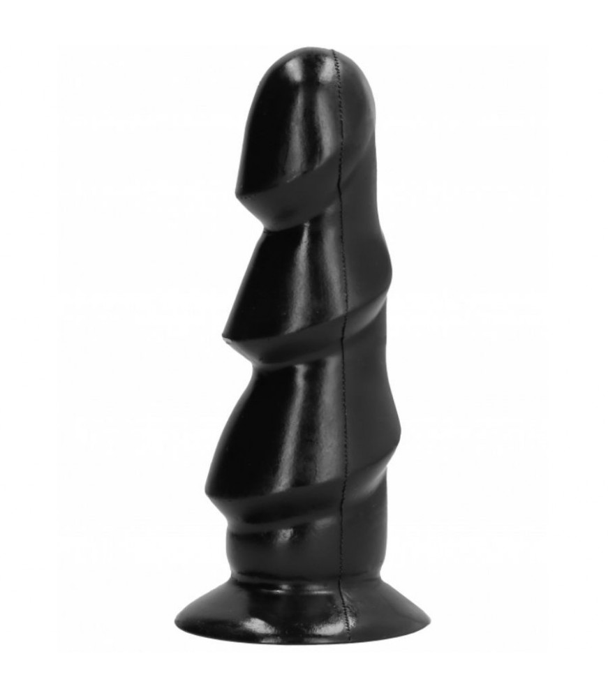 Gode Réaliste 17 cm Noir - All Black