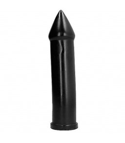 Gode XXL 24 cm Forme de Fusée Noir - All Black