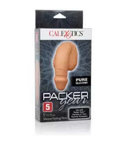 Gode Packing Penis 12,75 cm Silicone Caramel - Packer Gear Calex
