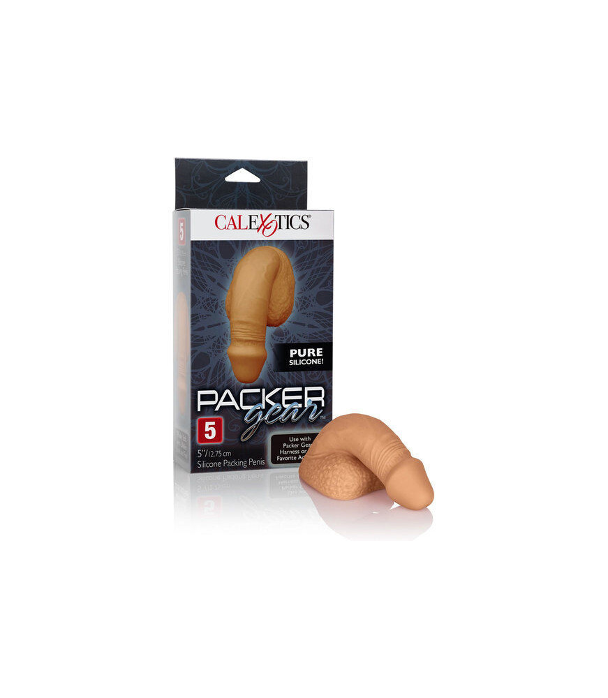 Gode Packing Penis 12,75 cm Silicone Caramel - Packer Gear Calex