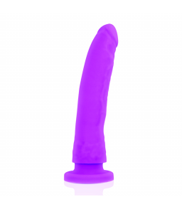 Gode ceinture en silicone violet - Deltaclub
