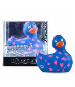 Canard Vibrant Romance bleu et rose - BigTeaze Toys