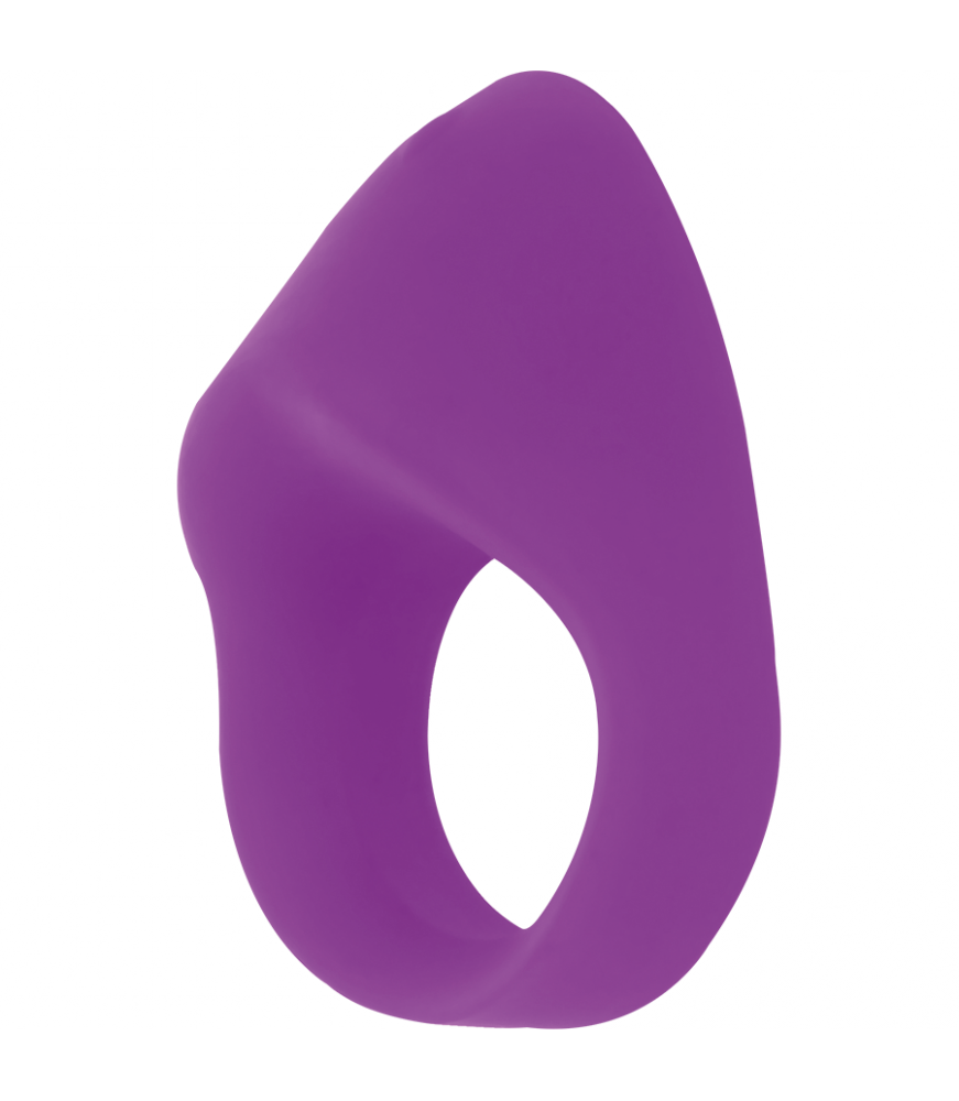 Cockring vibrant rechargeable silencieux violet - Intense Couples Toys