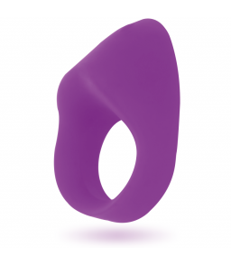 Cockring vibrant rechargeable silencieux violet - Intense Couples Toys
