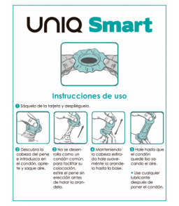 UNIQ SMART PRE-ERECTION FREE LATEX 3UDS