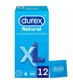 DUREX NATURAL XL 12 UNITÉS