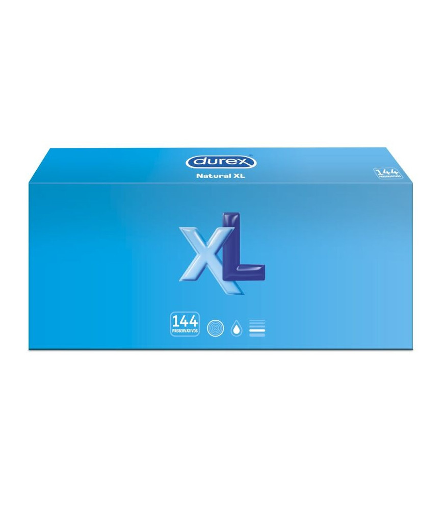 DUREX EXTRA LARGE XL 144 PIÈCES