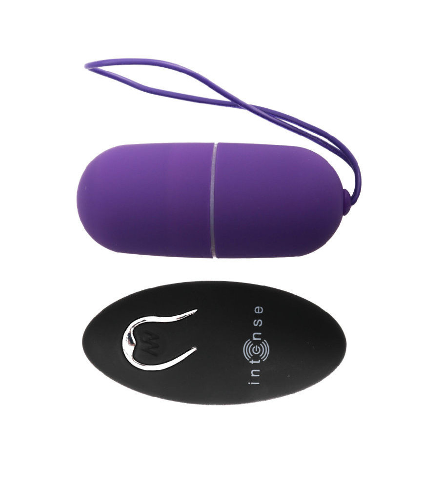 Oeuf vibrant télécommandé violet - Intense Couple Toys