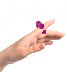 Canard Vibrant de doigt silicone violet - Cover me