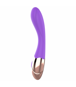 Vibromasseur Point G Sunny Silicone rechargeable Violet - Womanvibe | Nudiome