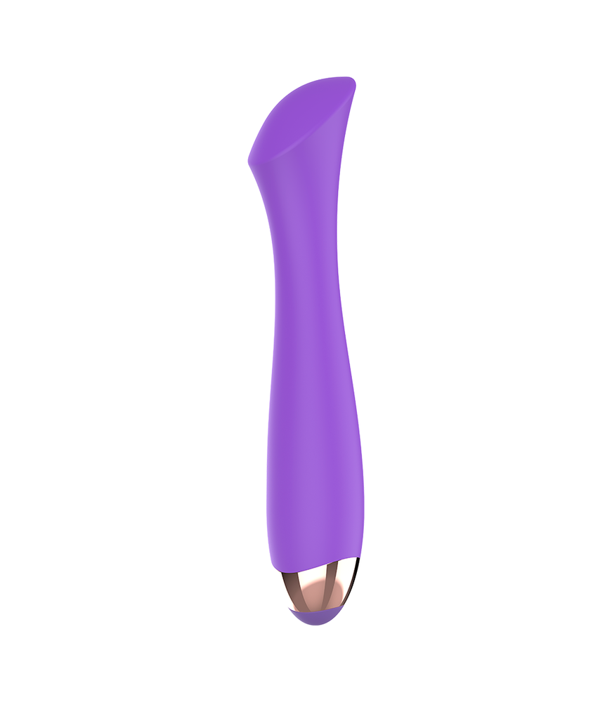 Vibromasseur rechargeable en silicone Mandy Point K - Womanvibe | Nudiome