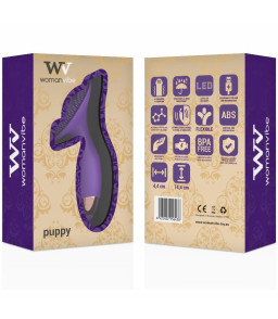 Vibromasseur de Clitoris Puppy Violet - Womanvibe