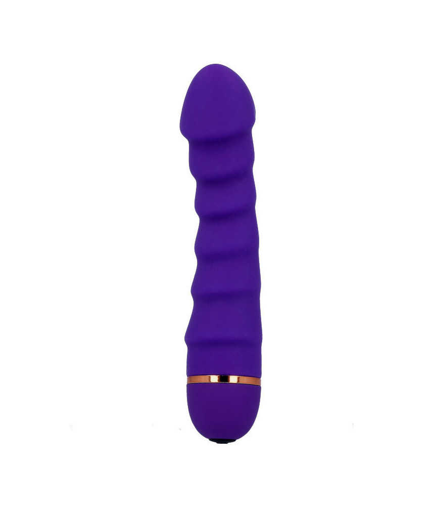 Mini Vibromasseur Point G Sally en silicone violet - Intense Fun