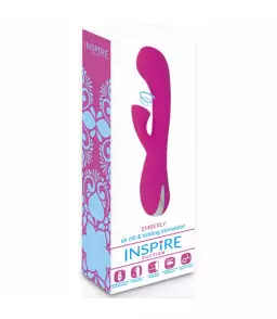 Vibromasseur Rabbit Emberly Aspiration Violet - Inspire Suction | Nudiome