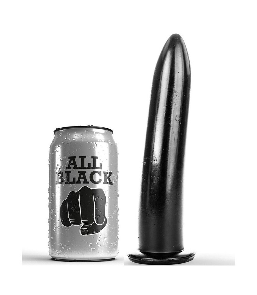 Dildo Réaliste 20cm Noir - All Black