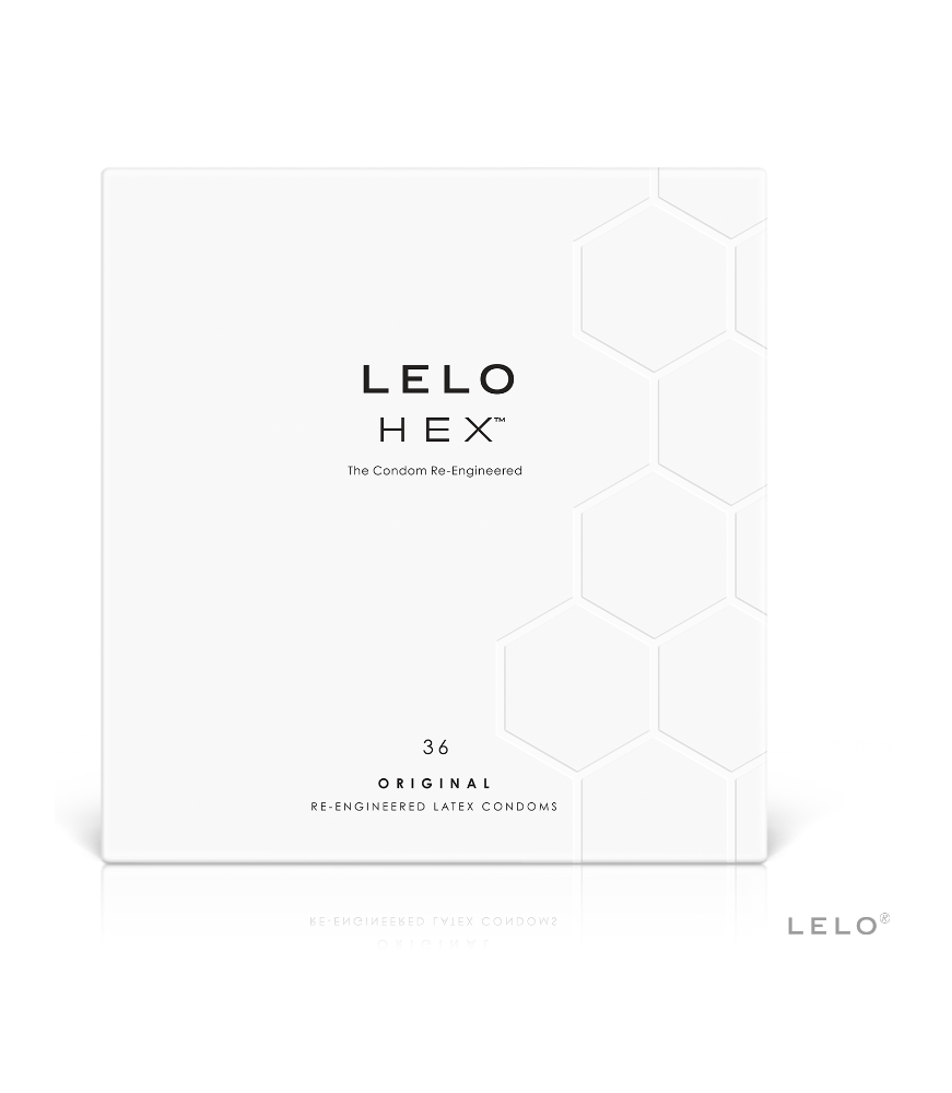 LELO HEX PRESERVATIVE BOX 36 UNITÉS