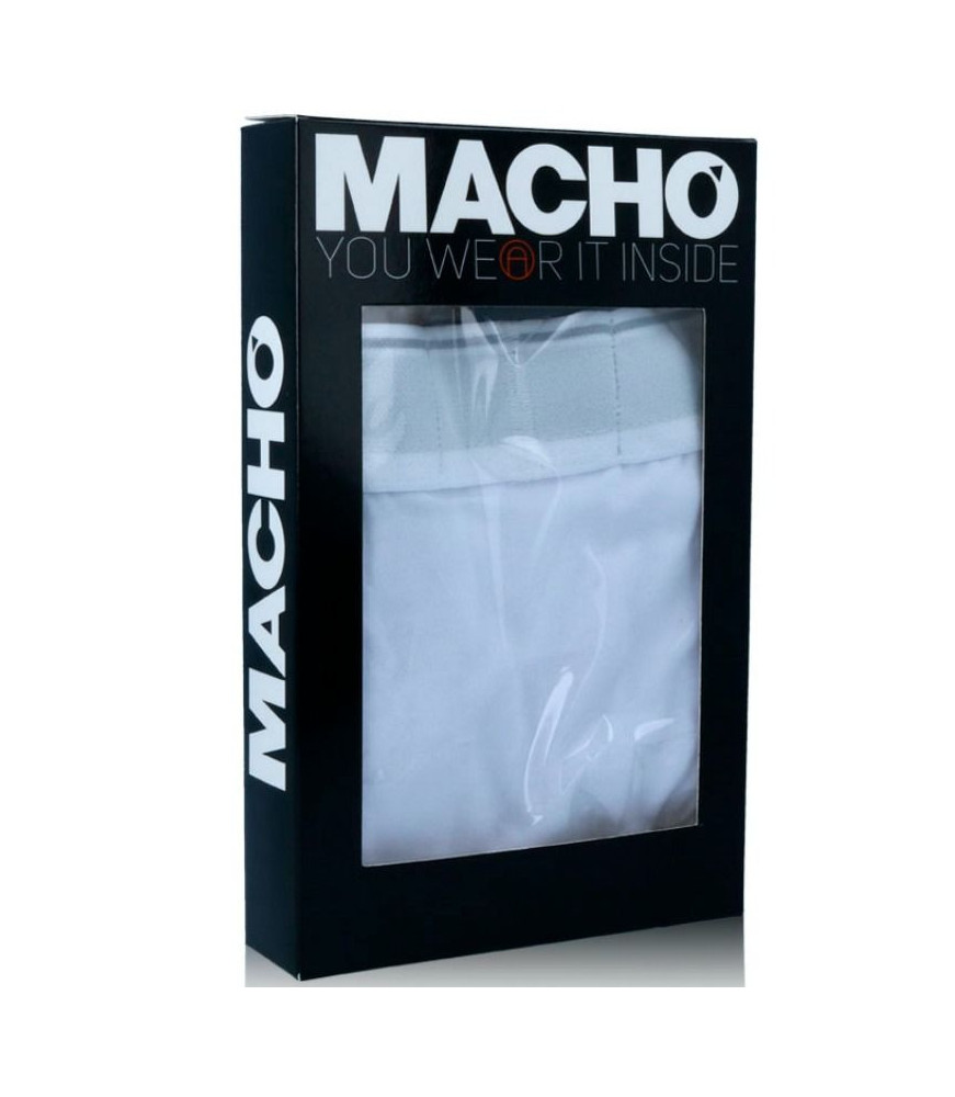 Boxer élégant blanc MC087 taille XL - Macho