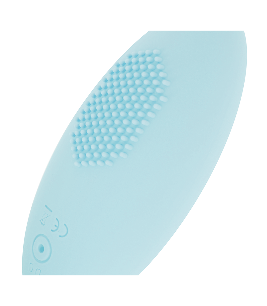 Oeuf vibrant télécommandé en silicone souple bleu - Stimulateur Ohmama