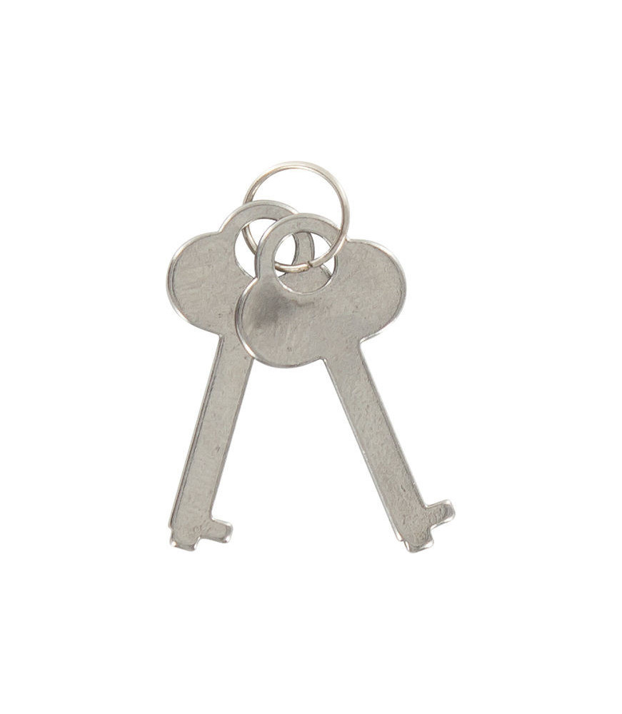Menottes liée apr une chaîne en acier avec deux clés et cran de sécurité - Just For You