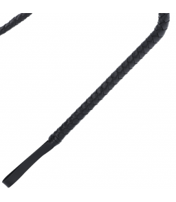 Fouet noir long de bondage 210 cm - Darkness Sensations