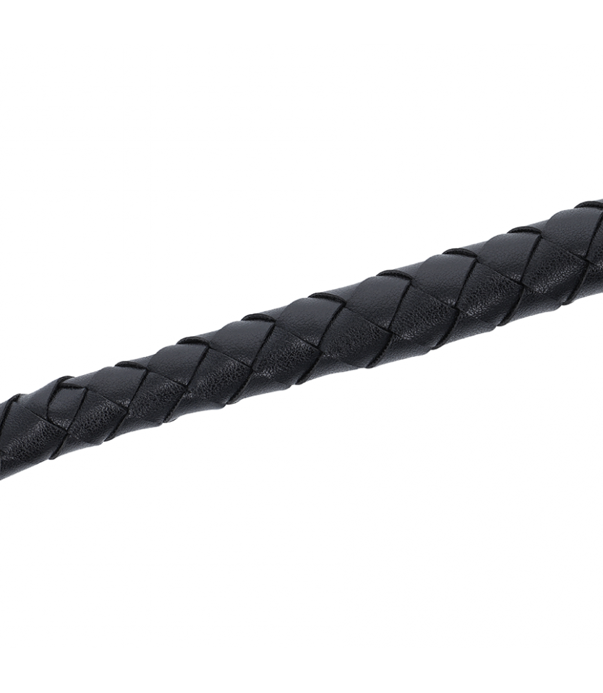 Fouet noir long de bondage 210 cm - Darkness Sensations