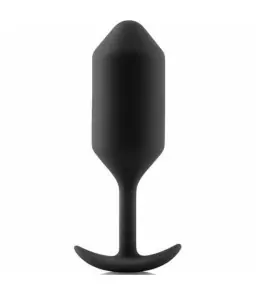 Plug Anal Classique Bouchon Snug 3 Noir - B-Vibe