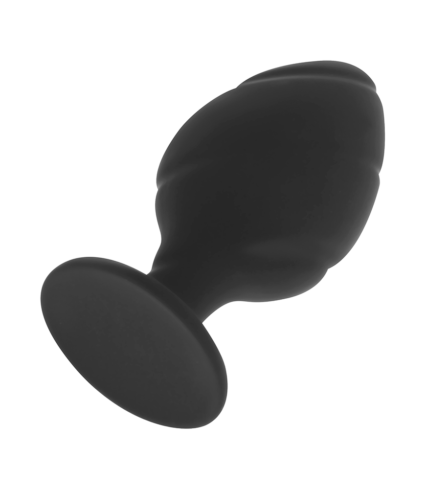 Plug Anal Classique Butt Silicone S 7 cm Noir - Ohmama Anal