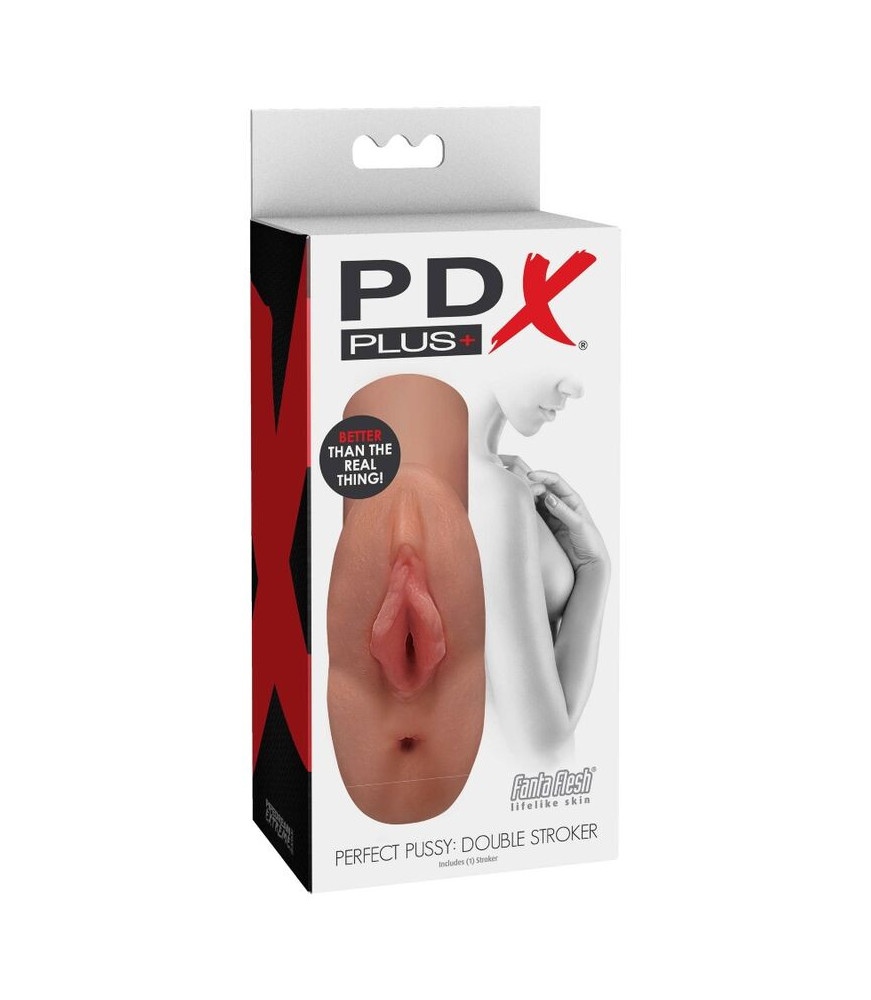 Masturbateur Anus Homme Perfect Pussy Double Stroker Peau Caramel - PDX Plus + | Nudiome