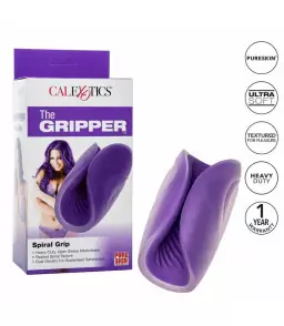 Masturbateur masculin Spiral Grip Violet - Calex | Nudiome