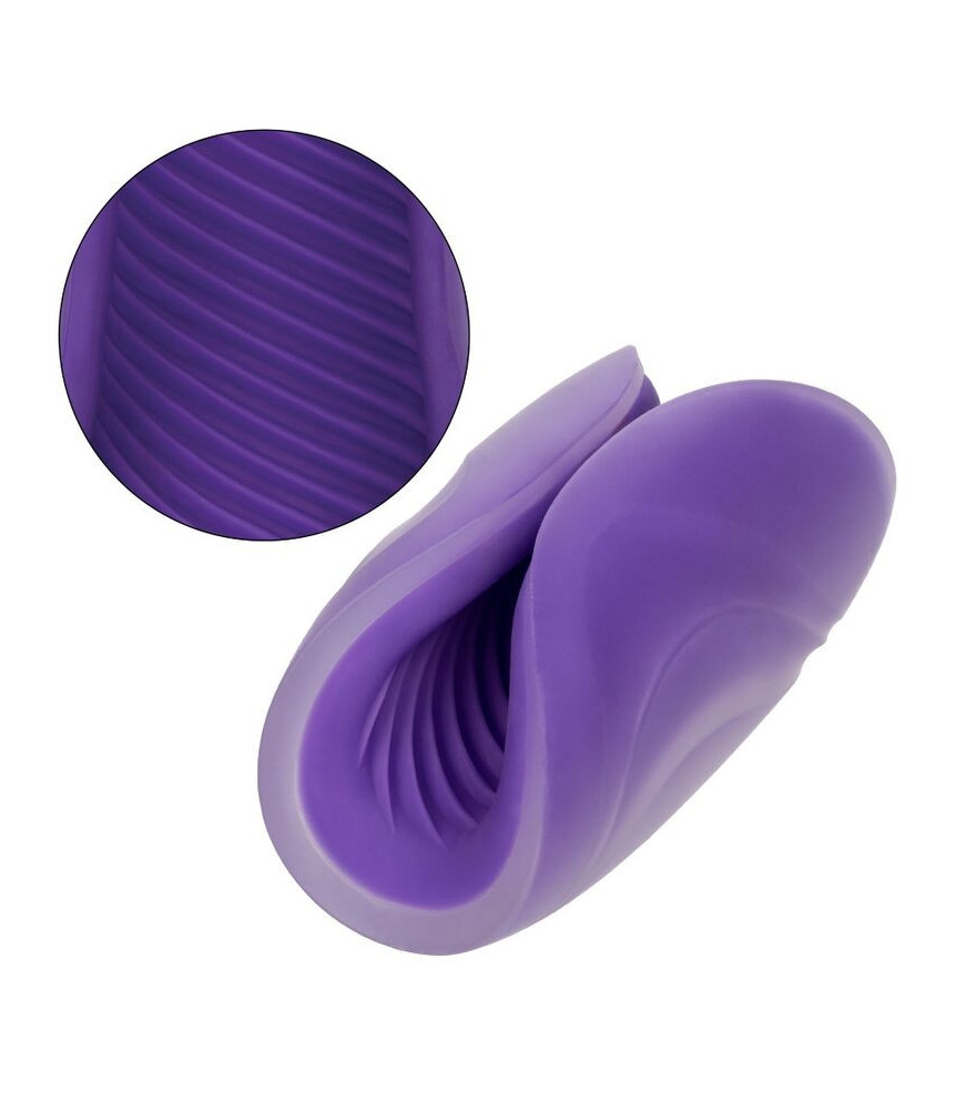 Masturbateur masculin Spiral Grip Violet - Calex | Nudiome