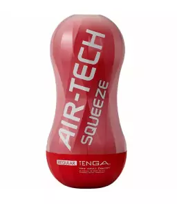 Masturbateur Air-Tech Squeeze Regular rouge - TENGA