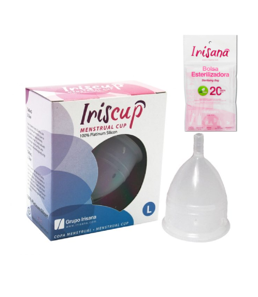 COUPE MENSTRUELLE IRISCUP GRAND ROSE