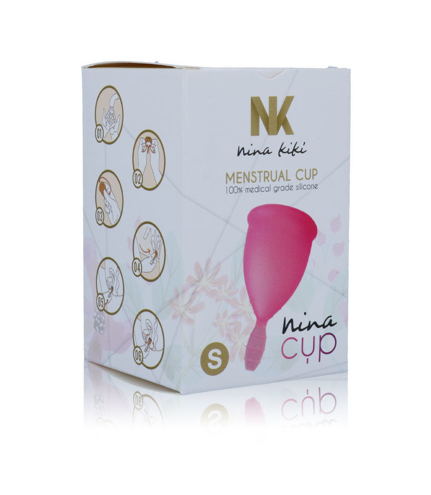 NINA CUP COUPE MENSTRUELLE TAILLE S ROSE