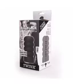 Masturbateur Classique Twink noir - All Black