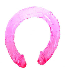 Double Dong couleur rose 44,5 cm - Baile Anal