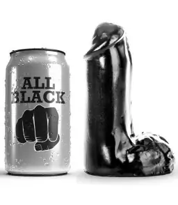 Gode Réaliste 13CM Noir - All Black