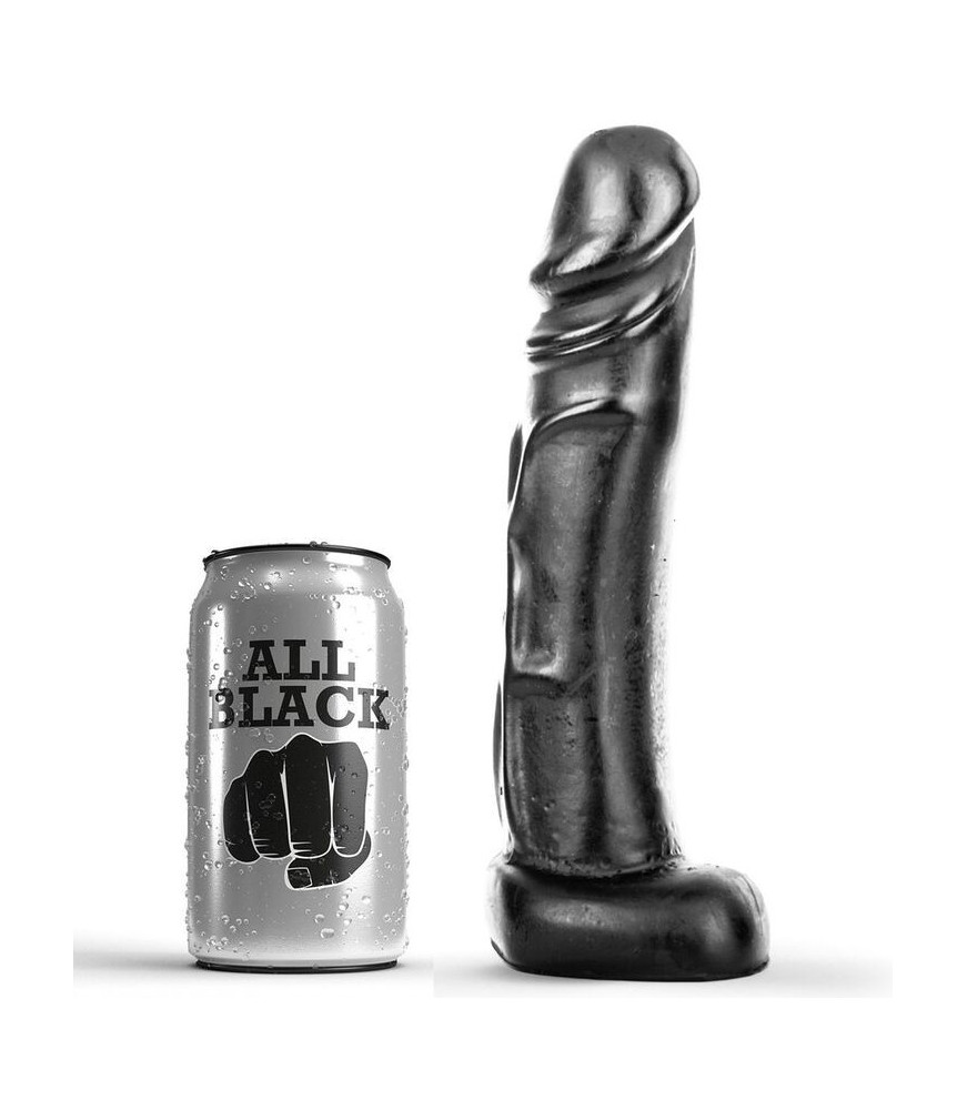 Gode Réaliste 22CM Noir - All Black