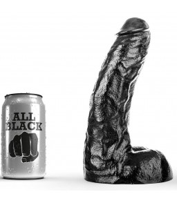 Gode XXL Dong 25,5 cm Noir - All Black