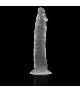 Dildo Ventouse Cock 21 x 4 cm Transparent - X Ray