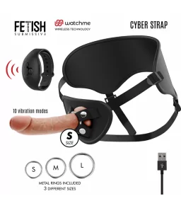 Gode ceinture avec montre - Fetish Submissive Cyber Strap