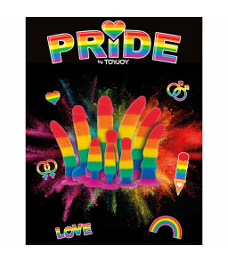 Dildo Design Danseur Licorne 17 cm Couleur LGBT - Pride