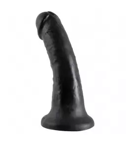 Dildo Ventouse 6'' 15,2 cm Noir - King Cock