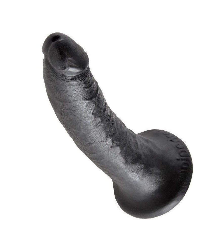 Dildo Ventouse 7'' 17,8 cm Noir - King Cock
