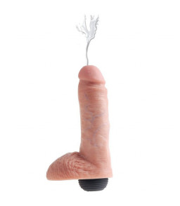Gode Ejaculateur 8" Squirting 20,32 cm Chair - King Cock