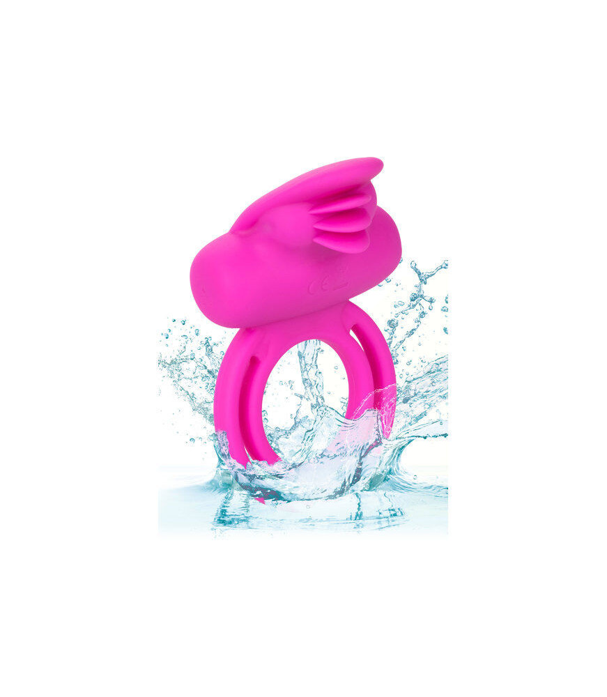 Cockring vibrant rechargeable rose - Carlifornia Exotics