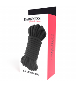 Cordes pour bondage japanese black coton rope - Darkness Bondage