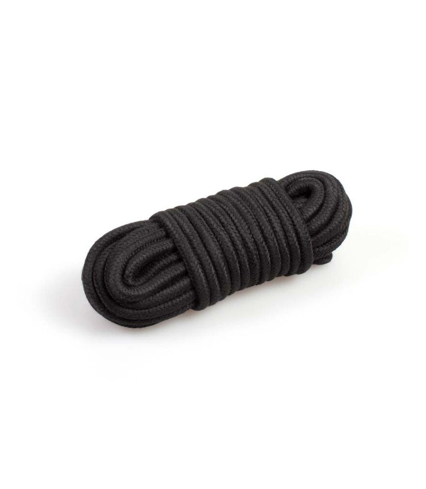 Corde de bondage couleur noir - Secretplay 100% Fetish