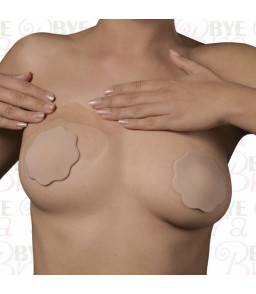 Cache-tétons sexy en silicone avec adhésif invisible - Bye bra